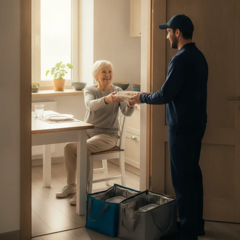 Guide 2026 du portage de repas personnes âgées | Auservice2