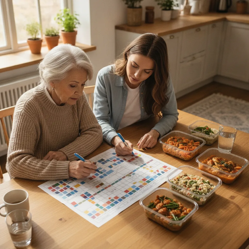 Menu de la semaine portage repas, exemple et tarifs 2026