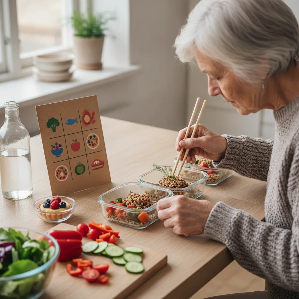 repas de fête pour senior